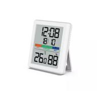 Hama "Paros" Digital Thermometer and Hygrometer for Indoor Use, White