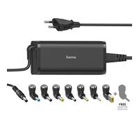 Hama 00200003 Universal Laptop Power Supply, 100-240V AC - Black