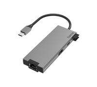 Hama 3-Port Usb-C 3.2 Gen1 Hub W/ Hdmi & Lan 2X Usb-A 1X Usb-C 1X Hdmi 1X Gb Lan