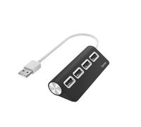 Hama 00200119 interface hub USB 2.0 480 Mbit/s Black