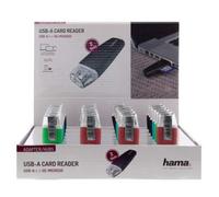 Hama 00200132 card reader USB 2.0 Black, Green, Pink, Turquoise