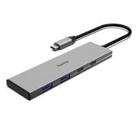 hama USB-Hub 4-fach grau NEW