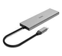 hama USB-Hub 4-fach grau NEW