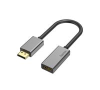 Hama 00200329 video cable adapter DisplayPort HDMI Black