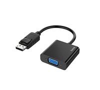 Hama 00200337 DisplayPort/VGA Adapter [1x UK Connector - 1x DisplayPort Male] Black