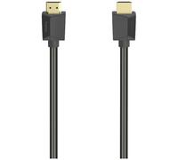Hama 00200704 HDMI Cable 5.00 m Black 4K UHD HDMI-A plug to HDMI-A...