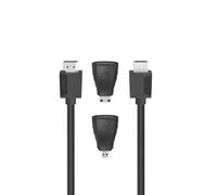 Hama 00200705 HDMI cable 1.5 m HDMI Type A (Standard) Black