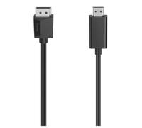 Hama Video Cable, DisplayPort Plug - HDMI™ Plug, Ultra-HD 4K, 1.50 m