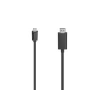 Hama 00200718 USB cable 1.5 m USB C HDMI Type A Standard Black