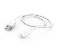 Hama White Usb a Lightning Charging Cable 1m
