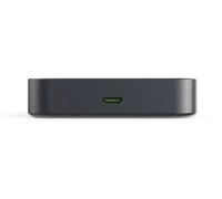 Hama Qi2 10000mAh Wireless External Battery for Apple MagSafe iPhone (Induction Charging, Pass Through, Compact Power Bank, Portable USB-C Charger, Safe Fast Charge, LED Indicator) - Grey