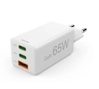 Hama Mini Euro Plug Usb Travel Charger 2X Usb-C 1X Usb-A 65W Fast Charge Power D