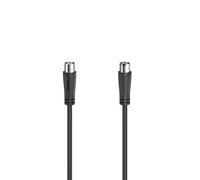 Hama 00205052 coaxial cable 1.5 m Coax Black