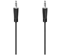 Hama Mini Jack Cable 3.5 mm AUX Cable 3.5 mm Audio 5 m Black