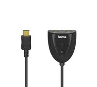Hama 00205161 HDMI cable HDMI Type A (Standard) 2 x HDMI Type A (Standard) Black