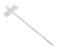 Hama 00221003 Cable Tie 98mm Beige 25 Pack with Labelling Field