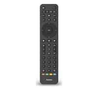 Hama Universal TV Remote Control, Infra-red, for 8 Devices, Teachable, App Butto