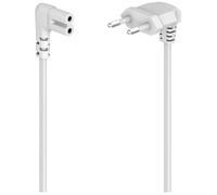 Hama 00221102 Current Mains cable White 5 m