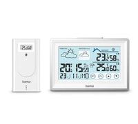 Hama 00222228 digital weather station White Battery