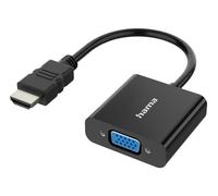 Hama HDMI Male to VGA Female Converter Cable with Audio 3.5mm Jack, 15
