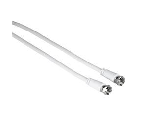 Hama 1.5m Satellite Cable 85dB Antenna Cable F Connector Coaxial Cable HD TV