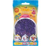 Hama 10.207-24 Translucent Purple-1,000 Beads in Bag, Multicolour (US IMPORT)