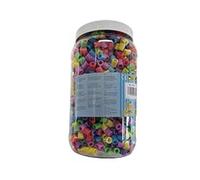 Hama Maxi Beads 10.8541 - 1,400 pcs in Tub - Pastel Mix