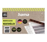 Hama 100 Negative Archiving Sleeves for 7 Small Picture Strips with 6...