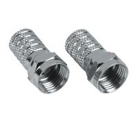 Hama 100x F connectors 5.8mm connector Sat DVB-S2 for coaxial cable