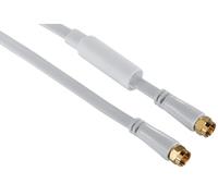 Hama 10m Sat Cable Flat Weather Protection Case Aerials Coaxial Plug 95db TV