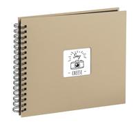 Hama 113681 Fine Art Photo Album | 28 x 24 cm 50 Beige w/Black Pages
