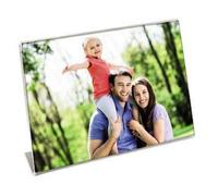 Hama 13 x 18 cm Acrylic Landscape Portrait Frame, Transparent