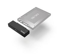 Hama 177101 | USB 3.5 SATA Hard Drive Adapter | HDD/SSD Caddy for 2.5 Inch/3.5 Inch Hard Disk 5.25 drives for USB-A and USB Ports to your computer/notebook, with Power Supply | SATA USB Adapter Converter