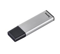 Hama 181052 Classic USB Flash Drive 32 GB USB Type-A 3.0 (3.1 Gen 1) Silver - USB Flash Drives (32 GB, USB Type-A, 3.0 (3.1 Gen 1), Cap, Silver)
