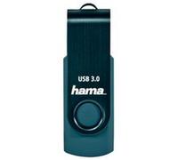HAMA 182463 USB DRIVE,ROTATE,USB 3.0,32GB,BLUE