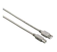 Hama 2.5m USB Cable Connection Cable USB 2.0 for PC Printer Scanner