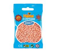 Hama 2000 Mini Beads (Small Beads Diameter 2.5 mm) Peach