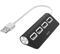 HAMA 200119 HUB, USB 2.0 HUB 1:4, BLACK