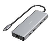 Hama 200142 Connect2Media USB hub 9 ports USB C Ultra HD compatibl...