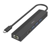 Hama 200144 USB 3.0 hub 6 ports quick-charge port USB C connector ...