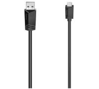 Hama 200608 USB cable USB 2.0 Micro-B to USB-A plug 1.50 m Black
