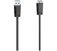 Hama 200627 USB cable 3.2 Gen1 USB-A to Micro-B Black 1.50 m
