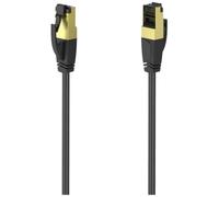 Hama 200693 3.00m CAT-8 Network Cable 40Gbps S/FTP Shielded Halogen-Free, black