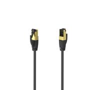 Hama 200693 3.00m CAT8 Network Cable 40Gbps S/FTP Shielded HalogenFree, black