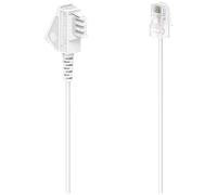 Hama 201120 DSL Cable TAE-F to RJ45 White 10m