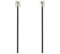Hama 201137 Phone Cable RJ11 to RJ11 Black 3 m