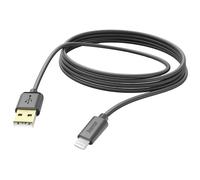 Hama 201582 USB 2.0 Charging Cable Lightning to USB-A 3m Black