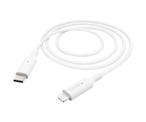Hama 201598 USB charging cable White 1.00m USB 2.0 Lightning to US...