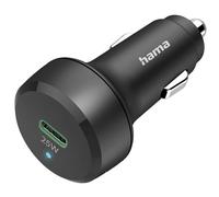Hama 201638 Car Charger 25W USB-C Power Delivery Black Car Charger