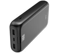 Hama 201711 Power Bank 24000mAh Fast Charge LiPo Anthracite Portable